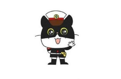 如何画黑猫警长